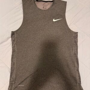 Nike Pro Gray Sleeveless Top